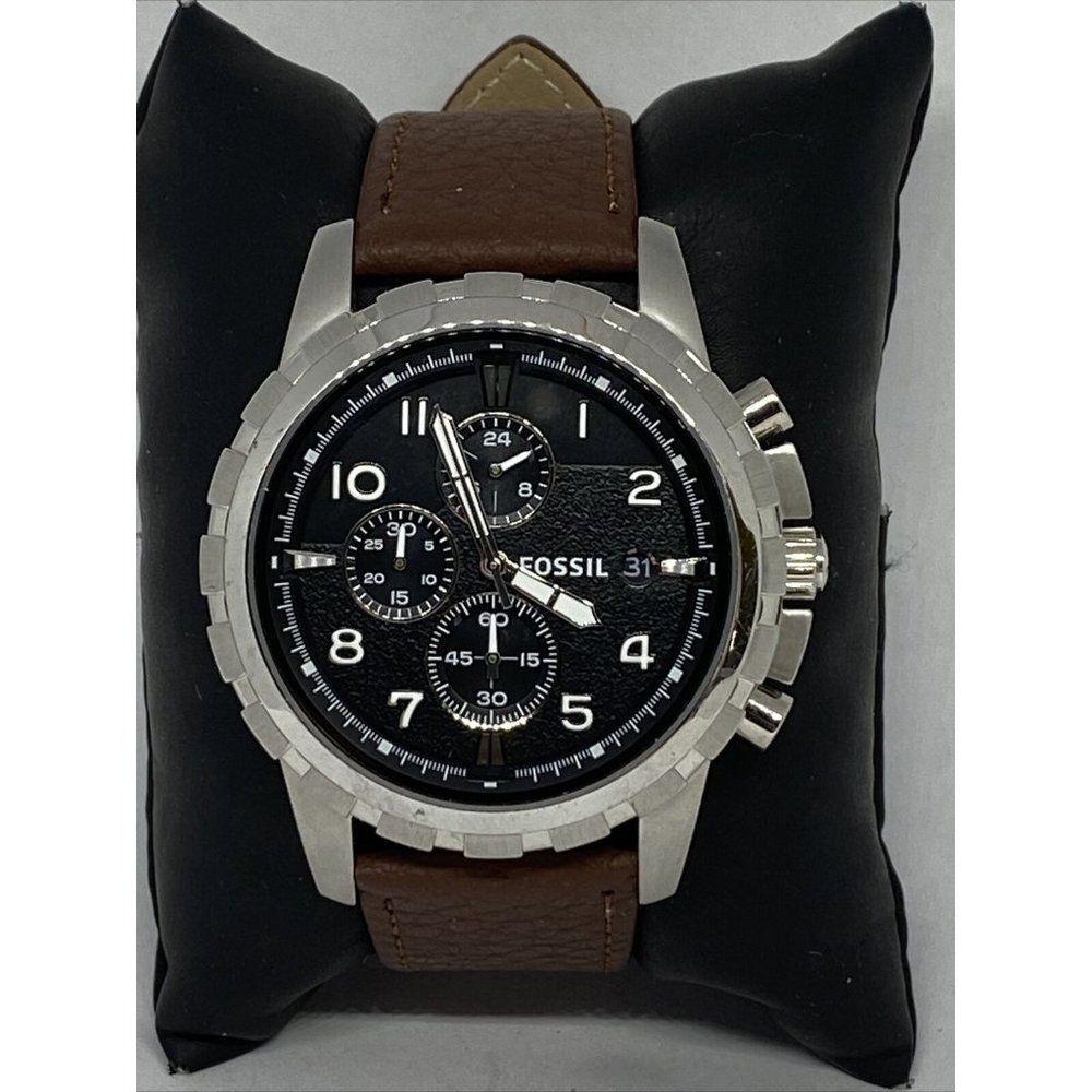 Fossil Dean FS4542 Men's Brown Leather Analog Dial